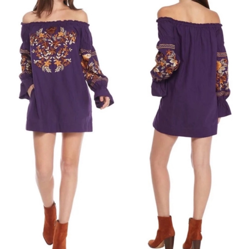 Free People Fleur de Jour Mini Dress